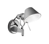 Artemide Tolomeo Faretto wall lamp Aluminium, without on-off button