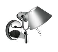Artemide Tolomeo Faretto wall lamp Aluminium, with on-off button