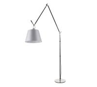 Artemide Tolomeo Mega Floor Lamp Satin 36 cm Shade with Dimmer