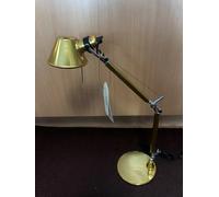 Artemide Tolomeo Micro Table Lamp Gold Orange White Red Aluminum Black Blue