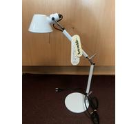 Artemide Tolomeo Micro Table Lamp Gold Orange White Red Aluminum Black Blue