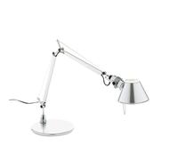 Artemide Tolomeo micro table lamp Polished aluminium