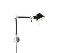 Artemide - Tolomeo Micro Wall Lamp, Black - Black