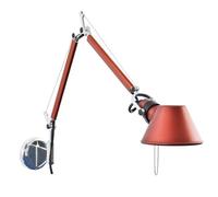 Artemide Tolomeo Micro Wall Lamp Red