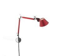 Artemide - Tolomeo Micro Wall Lamp, Red - Red
