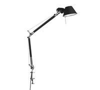 Artemide Tolomeo Mini Table Lamp Black with Clip