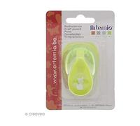 Artemio 1.6 cm Small Cat Number 2 Lever Punch, Green