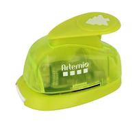 Artemio 1.6 cm Small Christmas Tree Number 1 Lever Punch, Green