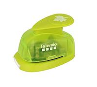 Artemio 1.6 cm Small Leaf Number 1 Lever Punch, Green
