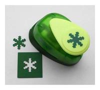Artemio 1.6 cm Small Snowflake Number 1 Lever Punch, Green