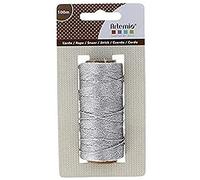 Artemio 13030104 Twine, Textile, Silver, 7 x 4 x 13.5 cm
