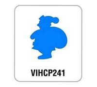 Artemio Big Lever Punch 2.5 cm Santa Claus, Orange