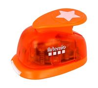 Artemio 2.5 cm Big Star Number 2 Lever Punch, Orange