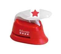 Artemio 2.5 cm Star Eva Lever Punch, Red