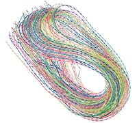 Artemio 30-Piece Multi-Coloured Twisted Threads for Scoubidous (22010001)