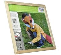 Artemio 32.5 x 32.5 cm Wooden Flat Frame, Beige