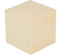 Artemio 5 x 5 x 5 cm Mini Wooden Box Square, Beige