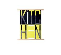 Artemio 61.8 x 2.3cm Magnetic Wooden Poster Holder - Hanging Wooden Poster Holder