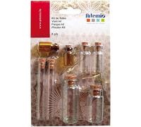 Artemio 8-Piece Flasks Oldies, Multi-Colour