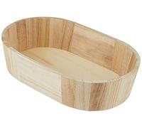 Artemio Artémio 300 cm x 190 cm Oval Wooden Basket, Wood, 30 x19 cm