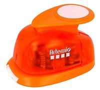 Artemio Big Lever Punch 2.5 cm Circle, Orange