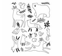 Artemio Clear Stamps - Forest Animals