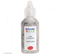 Artemio Glitter Glue 25ml Silver