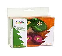 Artemio Kit 4 Punches Christmas, Multi-Colour