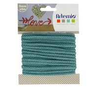 Artemio Knitting yarn 5 mm x 5 m-turquoise blue, Cotton