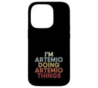 Artemio Name Artemio Personalized Name First Given Case for iPhone 14 Pro