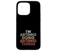 Artemio Name Artemio Personalized Name First Given Case for iPhone 15 Pro Max