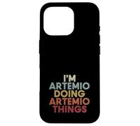Artemio Name Artemio Personalized Name First Given Case for iPhone 16 Pro