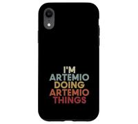 Artemio Name Artemio Personalized Name First Given Case for iPhone XR