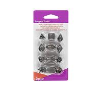 Artemio Premo Sculpey Basic Shapes Mini Metal Cutters - 12 Pieces