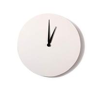 Artemio Round Clock to Decorate, Wood, White, 30 cm Diameter