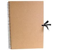 Artemio Scrapbooking Spiral Album A3 Kraft, Multi, Medium