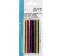 Artemio Set of 6 Glitter Glue Refill, 17.5 x 7.5 x 1 cm Multi-Coloured