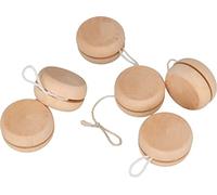 Artemio Set of 6 Wooden yo-yos