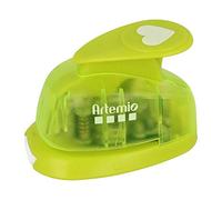 Artemio Small Lever Punch 1.6 cm Heart #1, green