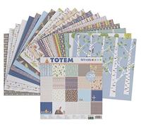 Artemio Totem 40 Scrapbooking Paper Sheets 30.5 x 30.5 Assorted Papers