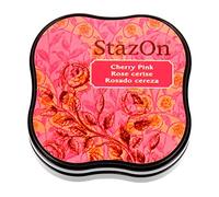 Artemio Tsukineko StazOn Midi Pad, Cherry Pink