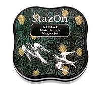 Artemio Tsukineko StazOn Midi Pad, Jet Black