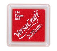 Artemio Versacraft Poppy Red Pigment Ink Pad - Small