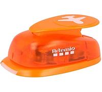 Artemio VIHCP289 Hole Punch, Plastic, Orange, 8.5 x 5 x 12 cm