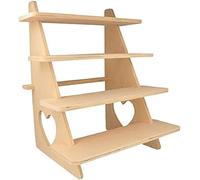 Artemio Wooden Display with 4 Shelves 38 x 32 x 26 cm