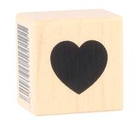 Artemio Wooden Stamp A Small Full Heart