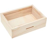 Artemio Wooden Travel Box, 17 cm x 12 cm x 5 cm, Wood, 17 x 12 cm
