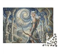 Artemis 1000 Piece Jigsaw Puzzle,Home Wall Decor,Stress Relief,Premium Cardboard Goddess of The Hunt,Whimsical Challenge,Great Gifts,Educational Toy,Adults & Kids 14+ 52x38cm