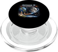 Artemis 2 Journey Around the Moon and Back 2026 PopSockets PopGrip for MagSafe
