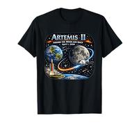 Artemis 2 Journey Around the Moon and Back 2026 T-Shirt